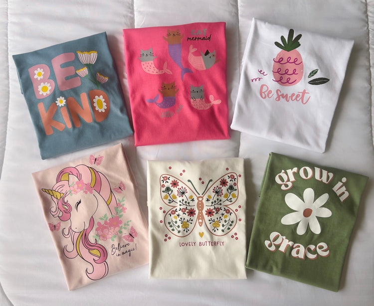 Camisetas para niñas