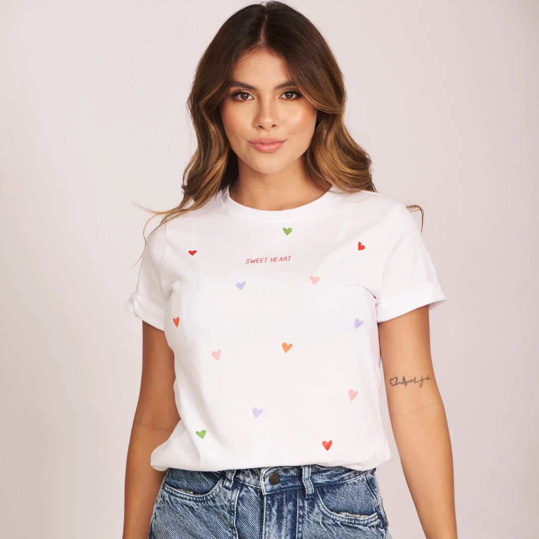 CAMISETA SWEET HEART