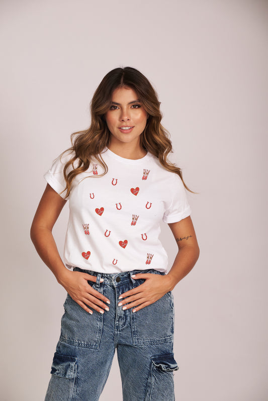 CAMISETA FONDEO COWGIRL